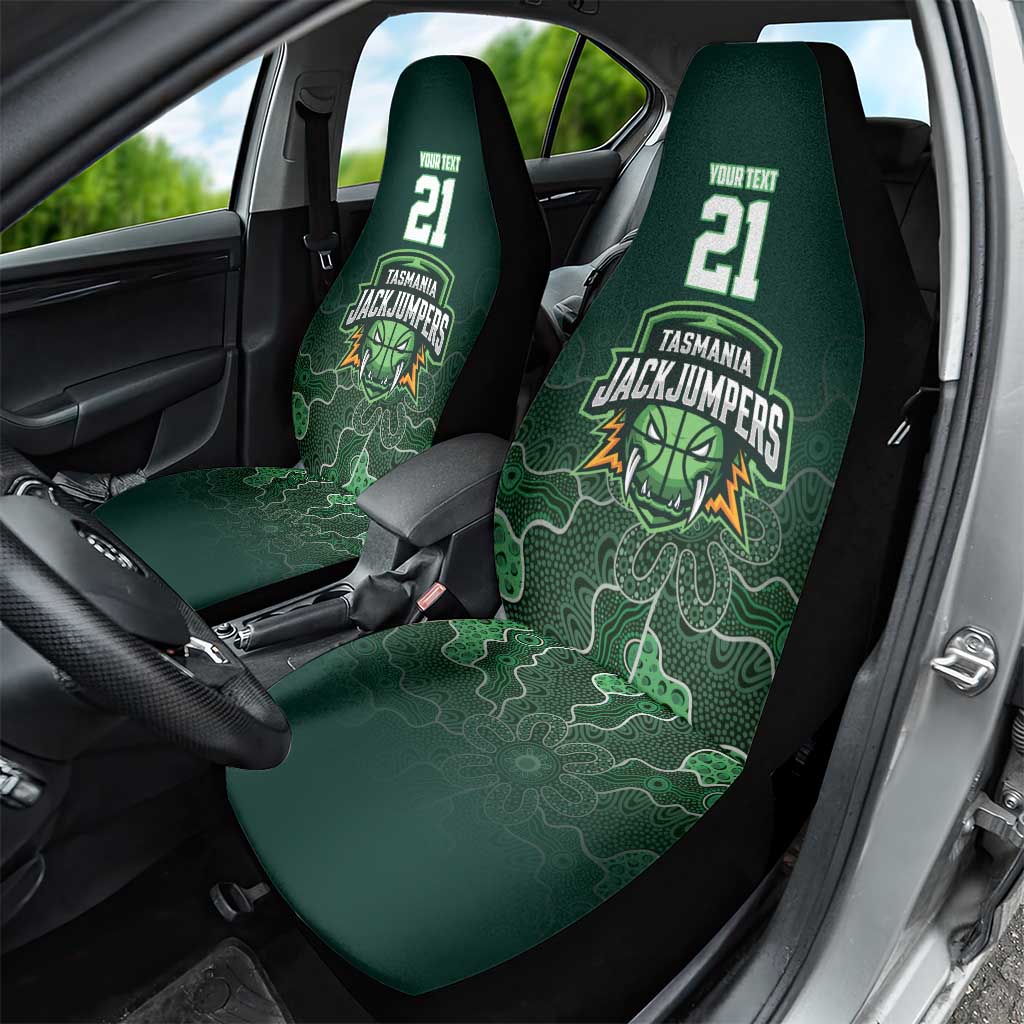 Basketball Custom Tasmania Car Seat Cover Simple Australian Dot Art - Aussie Hoodie
