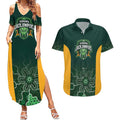 Basketball Custom Tasmania Couples Matching Summer Maxi Dress and Hawaiian Shirt Simple Australian Dot Art - Aussie Hoodie