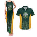 Basketball Custom Tasmania Couples Matching Tank Maxi Dress and Hawaiian Shirt Simple Australian Dot Art - Aussie Hoodie