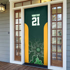 Basketball Custom Tasmania Door Cover Simple Australian Dot Art - Aussie Hoodie