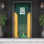 Basketball Custom Tasmania Door Cover Simple Australian Dot Art - Aussie Hoodie