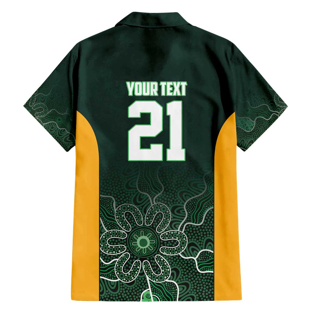 Basketball Custom Tasmania Family Matching Off Shoulder Short Dress and Hawaiian Shirt Simple Australian Dot Art - Aussie Hoodie