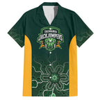 Basketball Custom Tasmania Family Matching Puletasi and Hawaiian Shirt Simple Australian Dot Art - Aussie Hoodie