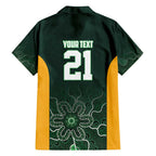 Basketball Custom Tasmania Family Matching Summer Maxi Dress and Hawaiian Shirt Simple Australian Dot Art - Aussie Hoodie
