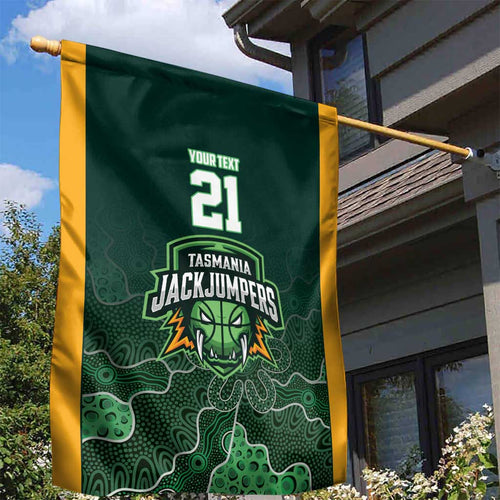 Basketball Custom Tasmania Garden Flag Simple Australian Dot Art - Aussie Hoodie
