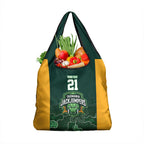 Basketball Custom Tasmania Grocery Bag Simple Australian Dot Art - Aussie Hoodie
