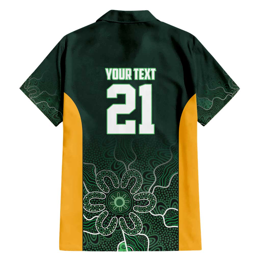 Basketball Custom Tasmania Hawaiian Shirt Simple Australian Dot Art - Aussie Hoodie