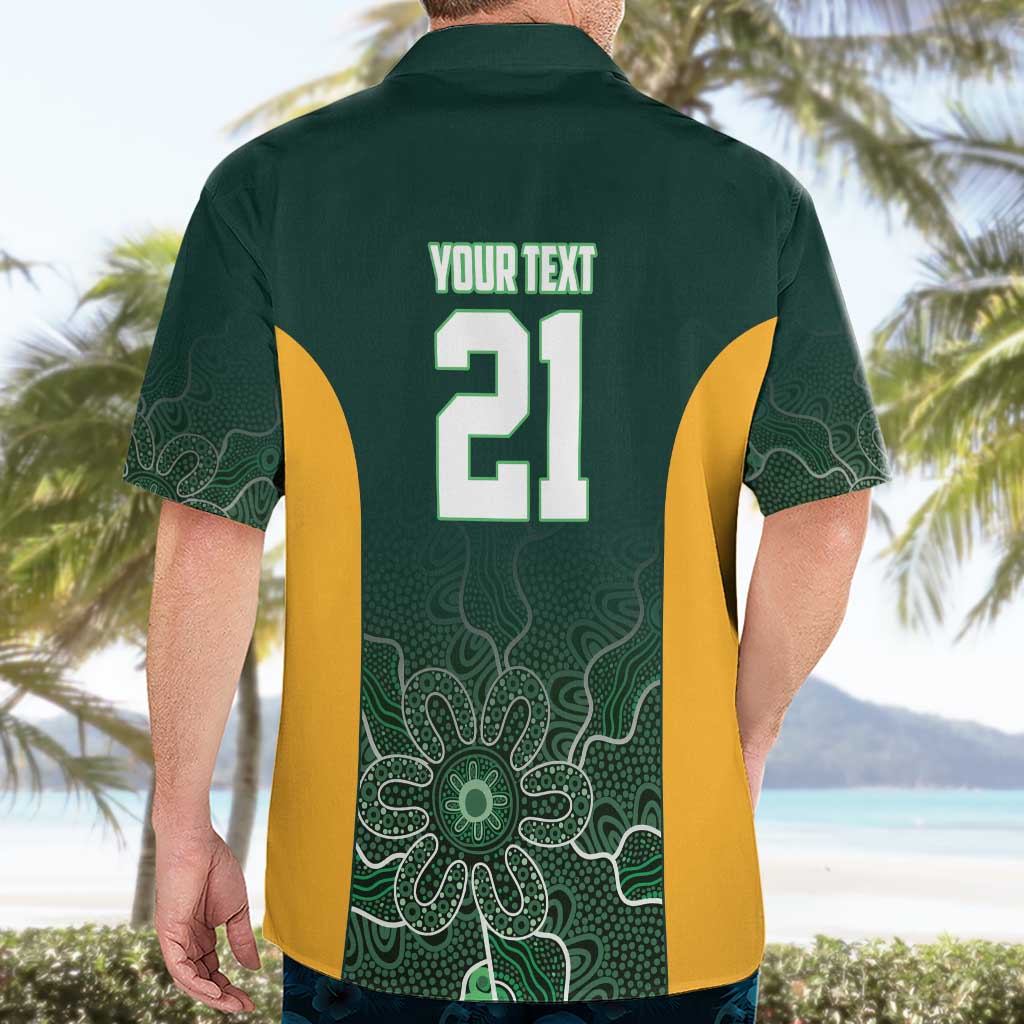 Basketball Custom Tasmania Hawaiian Shirt Simple Australian Dot Art - Aussie Hoodie