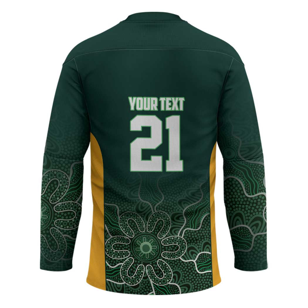 Basketball Custom Tasmania Hockey Jersey Simple Australian Dot Art - Aussie Hoodie