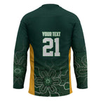 Basketball Custom Tasmania Hockey Jersey Simple Australian Dot Art - Aussie Hoodie
