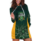Basketball Custom Tasmania Hoodie Dress Simple Australian Dot Art - Aussie Hoodie