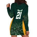 Basketball Custom Tasmania Hoodie Dress Simple Australian Dot Art - Aussie Hoodie