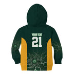 Basketball Custom Tasmania Kid Hoodie Simple Australian Dot Art - Aussie Hoodie