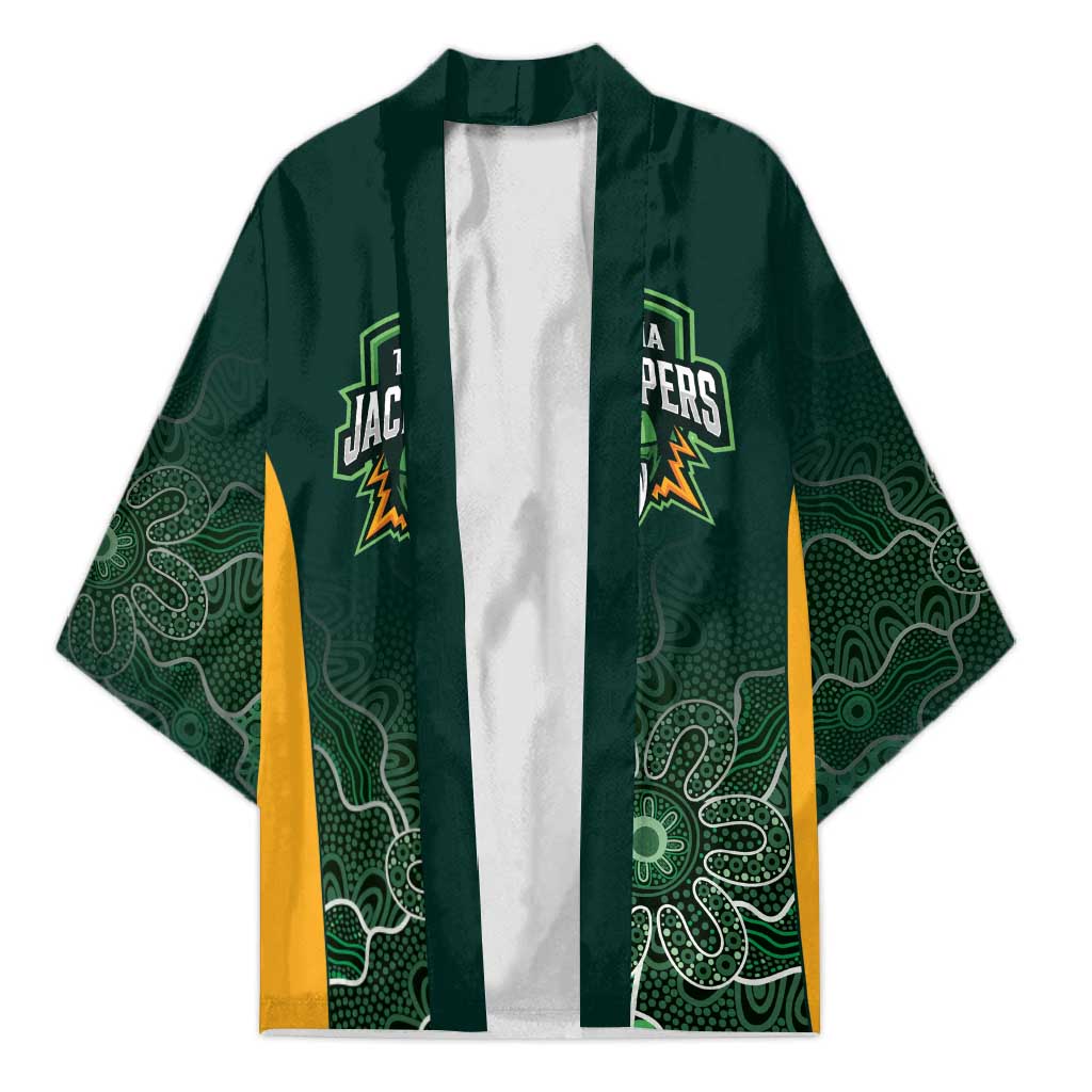 Basketball Custom Tasmania Kimono Simple Australian Dot Art - Aussie Hoodie