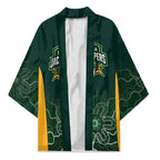 Basketball Custom Tasmania Kimono Simple Australian Dot Art - Aussie Hoodie