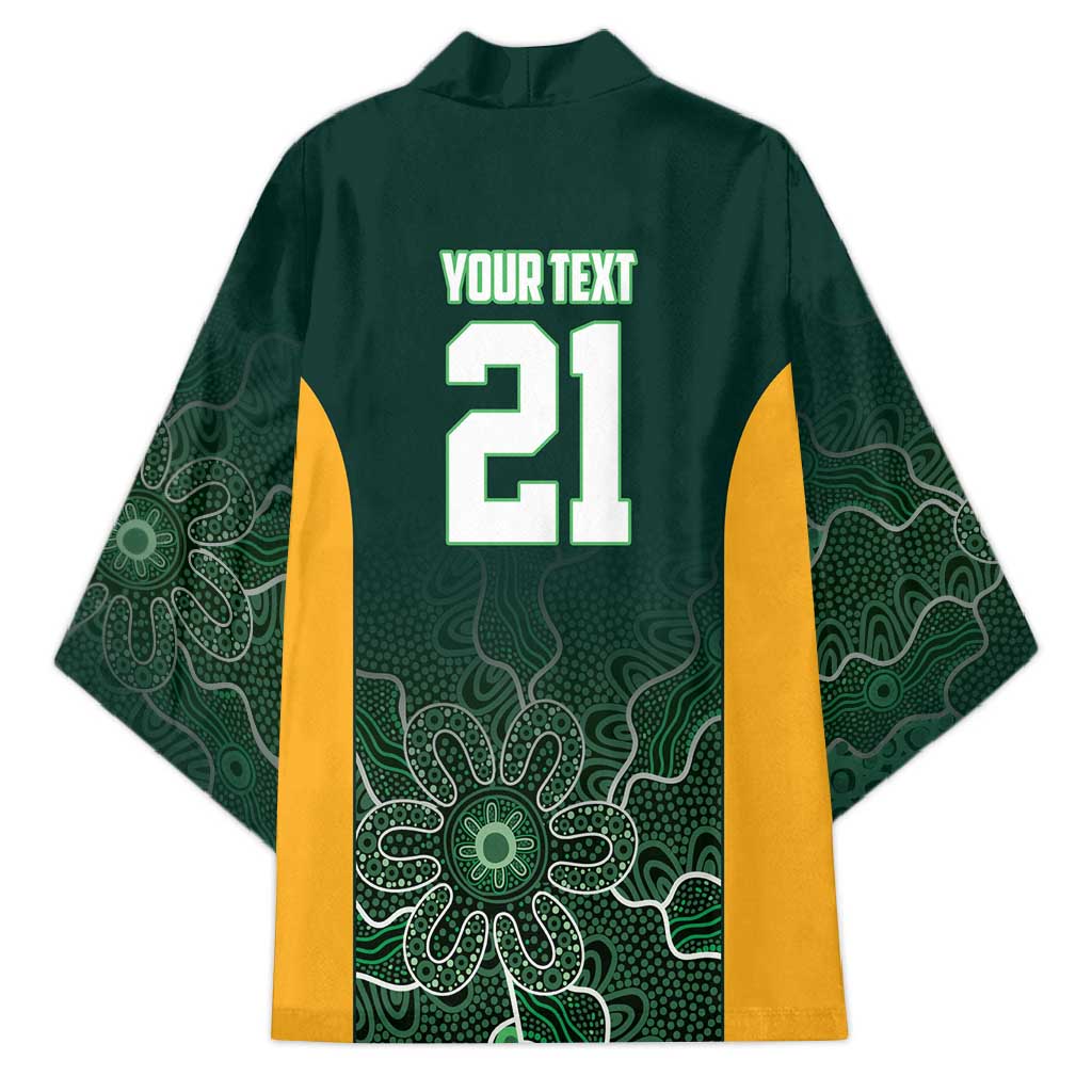 Basketball Custom Tasmania Kimono Simple Australian Dot Art - Aussie Hoodie