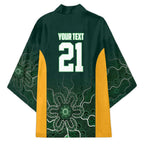 Basketball Custom Tasmania Kimono Simple Australian Dot Art - Aussie Hoodie