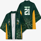 Basketball Custom Tasmania Kimono Simple Australian Dot Art - Aussie Hoodie