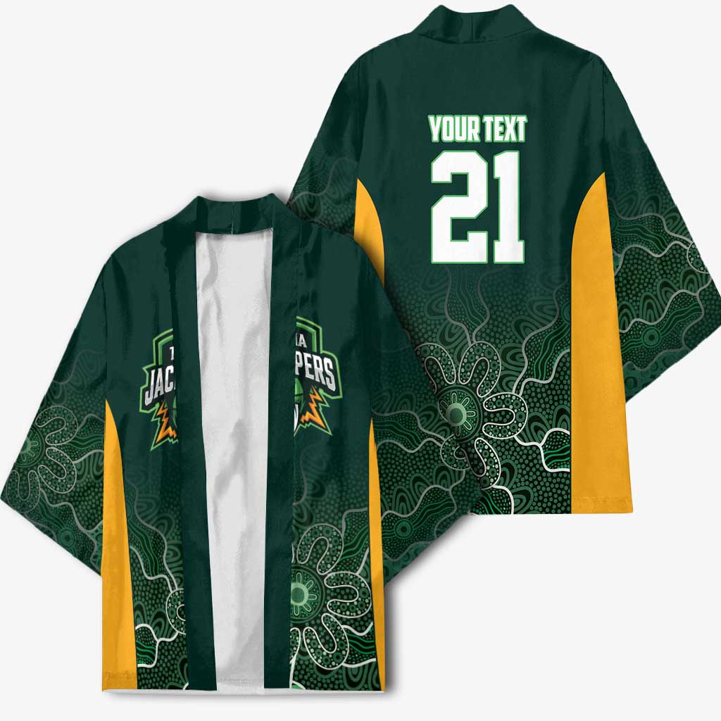 Basketball Custom Tasmania Kimono Simple Australian Dot Art - Aussie Hoodie