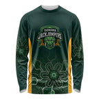 Basketball Custom Tasmania Long Sleeve Shirt Simple Australian Dot Art - Aussie Hoodie