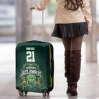 Basketball Custom Tasmania Luggage Cover Simple Australian Dot Art - Aussie Hoodie