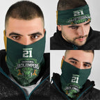Basketball Custom Tasmania Neck Gaiter Simple Australian Dot Art LT9
