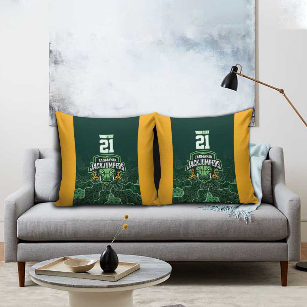 Basketball Custom Tasmania Pillow Cover Simple Australian Dot Art - Aussie Hoodie