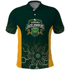 Basketball Custom Tasmania Polo Shirt Simple Australian Dot Art - Aussie Hoodie