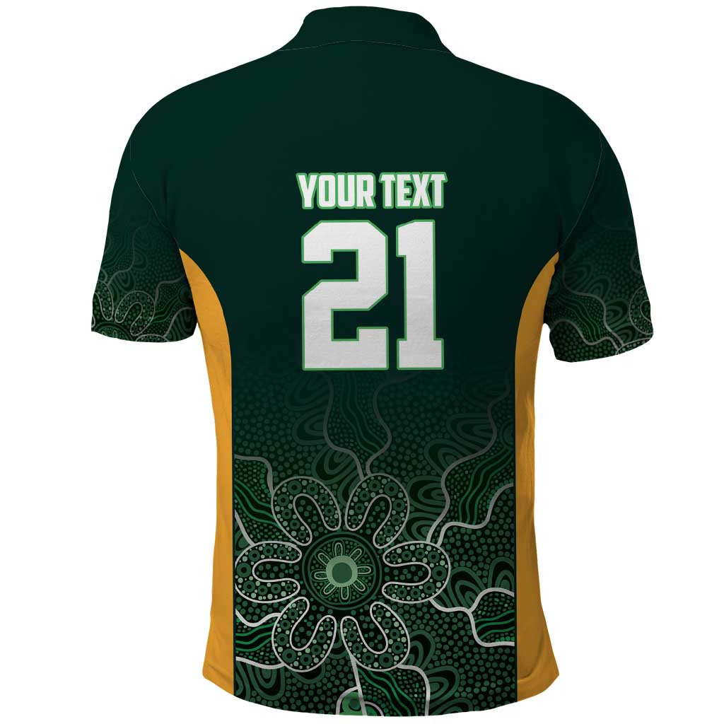 Basketball Custom Tasmania Polo Shirt Simple Australian Dot Art - Aussie Hoodie