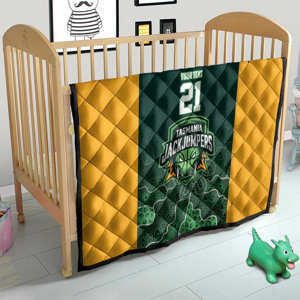 Basketball Custom Tasmania Quilt Simple Australian Dot Art - Aussie Hoodie