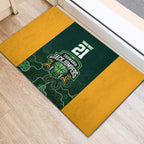 Basketball Custom Tasmania Rubber Doormat Simple Australian Dot Art - Aussie Hoodie