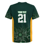 Basketball Custom Tasmania Rugby Jersey Simple Australian Dot Art - Aussie Hoodie