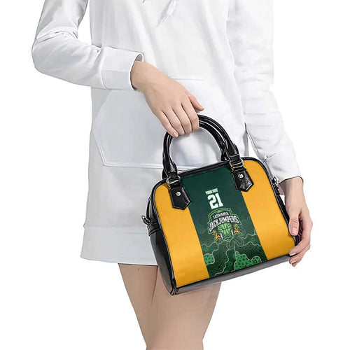 Basketball Custom Tasmania Shoulder Handbag Simple Australian Dot Art - Aussie Hoodie