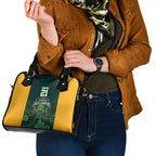Basketball Custom Tasmania Shoulder Handbag Simple Australian Dot Art - Aussie Hoodie
