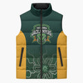 Basketball Custom Tasmania Sleeveless Puffer Jacket Simple Australian Dot Art - Aussie Hoodie