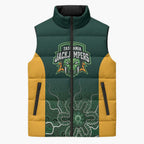 Basketball Custom Tasmania Sleeveless Puffer Jacket Simple Australian Dot Art - Aussie Hoodie