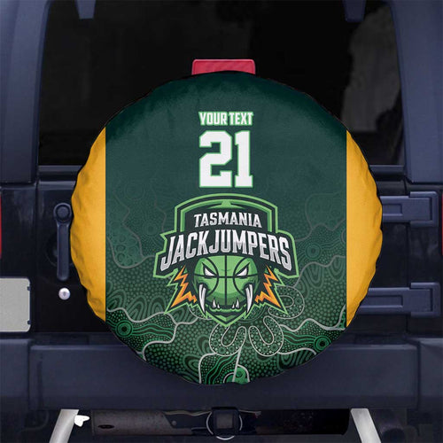 Basketball Custom Tasmania Spare Tire Cover Simple Australian Dot Art - Aussie Hoodie