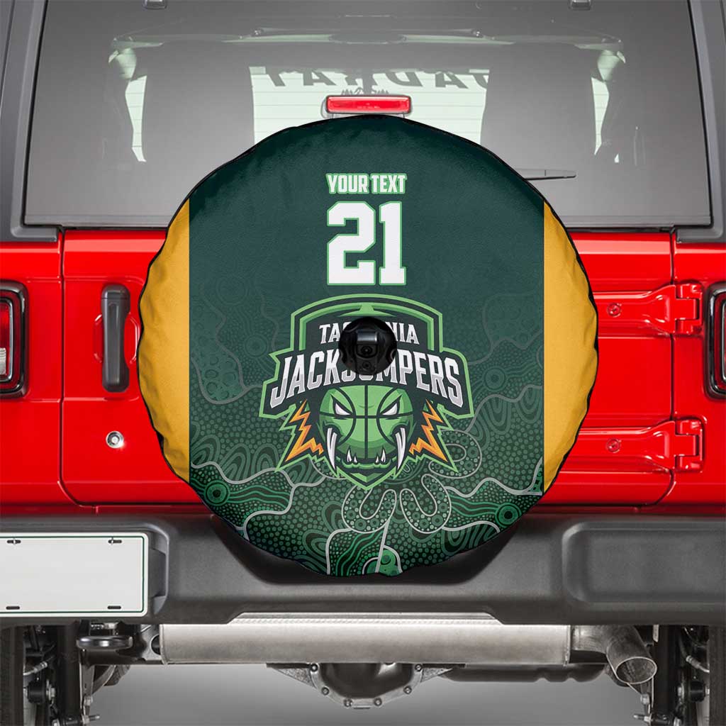 Basketball Custom Tasmania Spare Tire Cover Simple Australian Dot Art - Aussie Hoodie