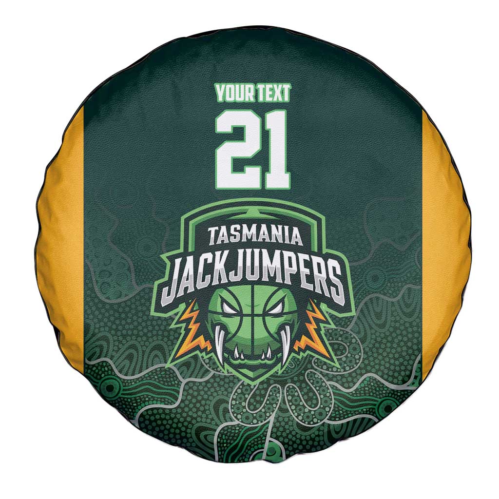 Basketball Custom Tasmania Spare Tire Cover Simple Australian Dot Art - Aussie Hoodie