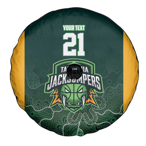 Basketball Custom Tasmania Spare Tire Cover Simple Australian Dot Art - Aussie Hoodie