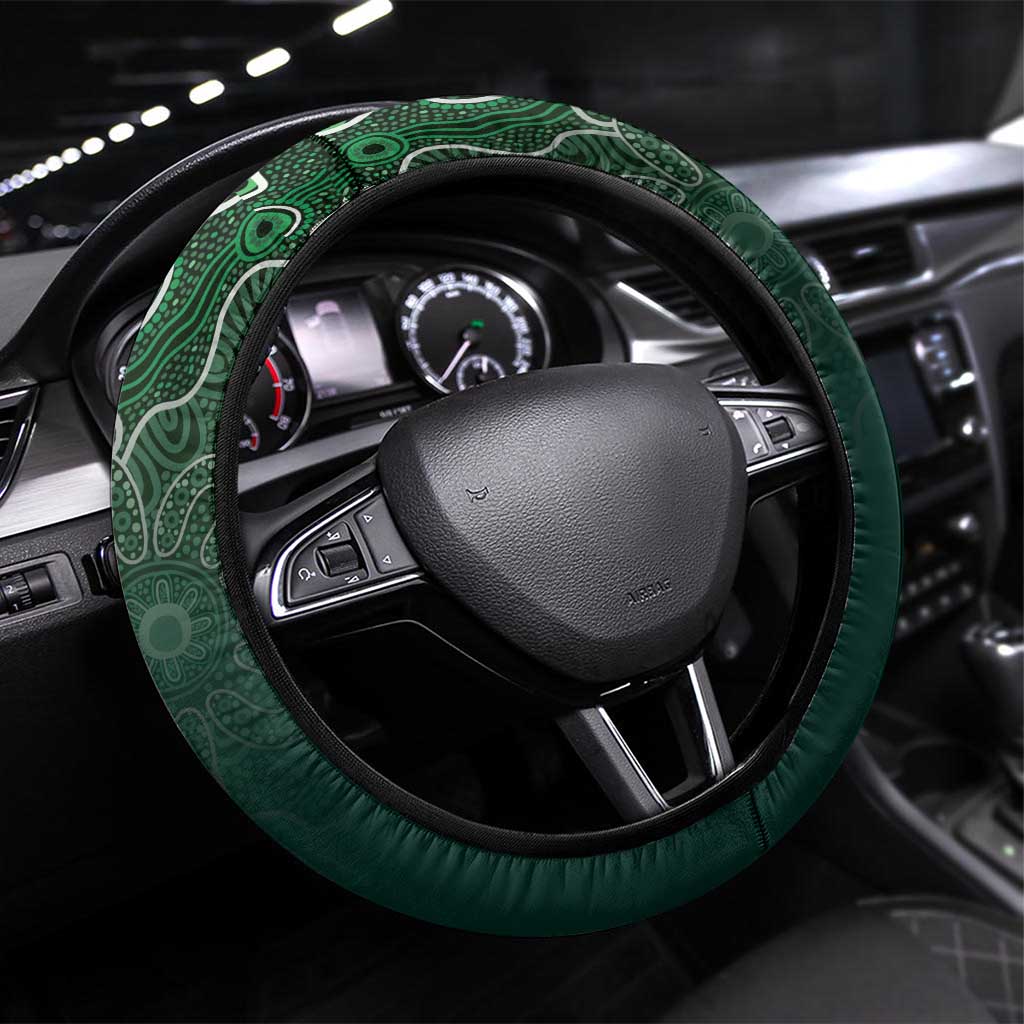 Basketball Tasmania Steering Wheel Cover Simple Australian Dot Art - Aussie Hoodie