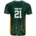 Basketball Custom Tasmania T Shirt Simple Australian Dot Art - Aussie Hoodie