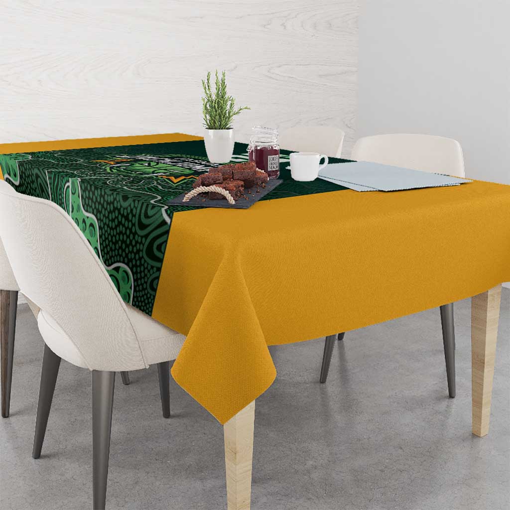 Basketball Custom Tasmania Tablecloth Simple Australian Dot Art - Aussie Hoodie