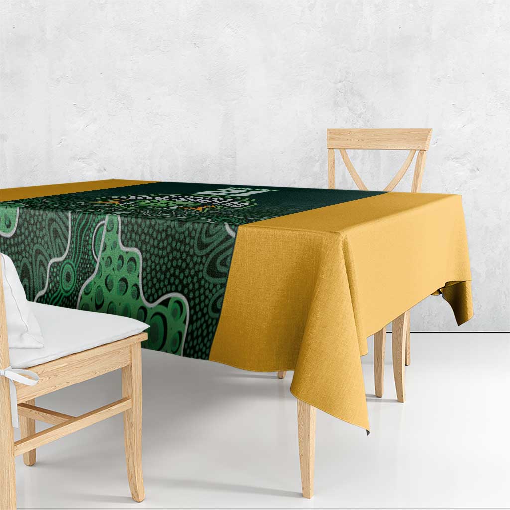 Basketball Custom Tasmania Tablecloth Simple Australian Dot Art - Aussie Hoodie