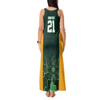 Basketball Custom Tasmania Tank Maxi Dress Simple Australian Dot Art - Aussie Hoodie