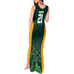Basketball Custom Tasmania Tank Maxi Dress Simple Australian Dot Art - Aussie Hoodie