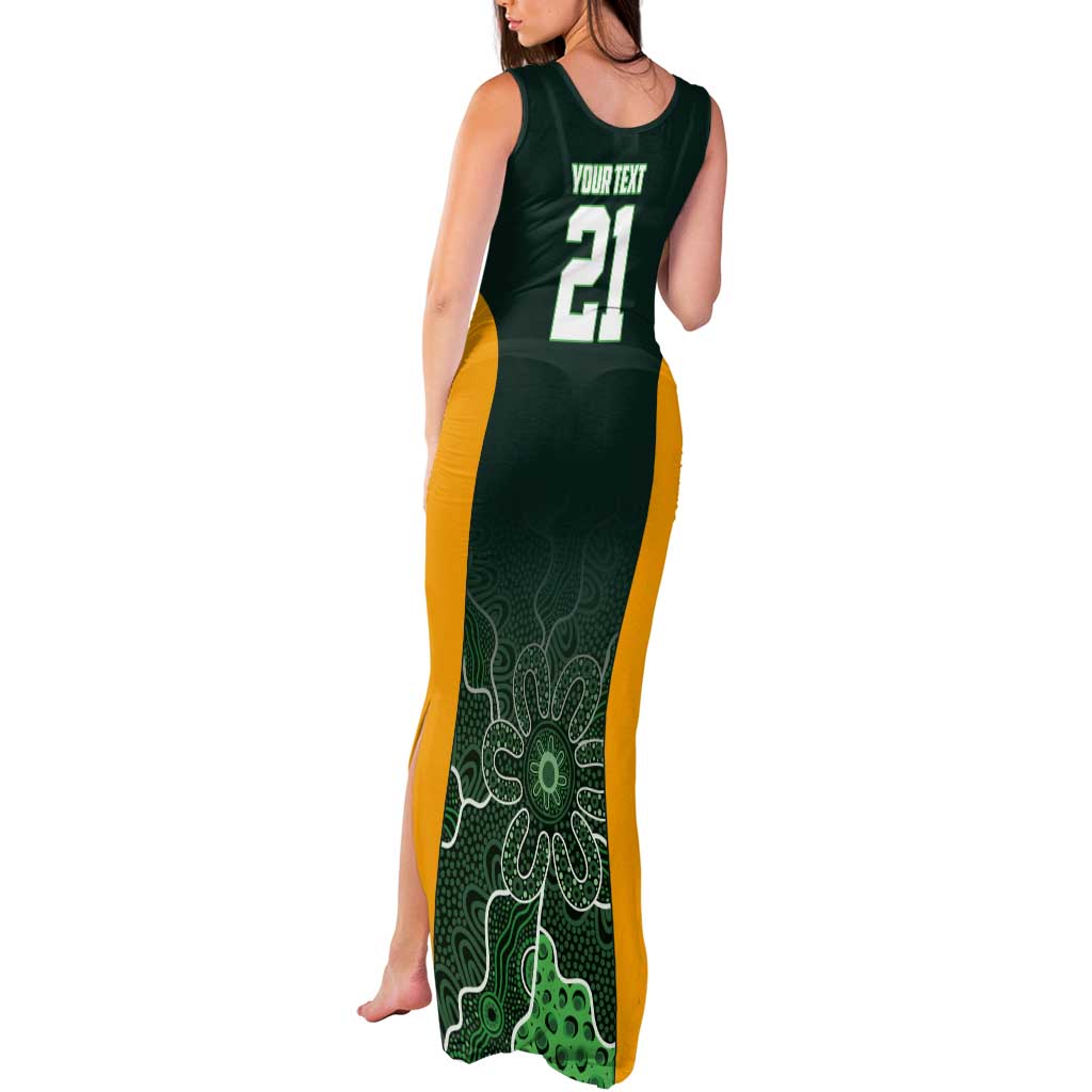 Basketball Custom Tasmania Tank Maxi Dress Simple Australian Dot Art - Aussie Hoodie