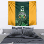 Basketball Custom Tasmania Tapestry Simple Australian Dot Art - Aussie Hoodie