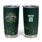 Basketball Custom Tasmania Tumbler Cup Simple Australian Dot Art - Aussie Hoodie