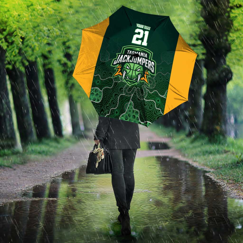 Basketball Custom Tasmania Umbrella Simple Australian Dot Art - Aussie Hoodie